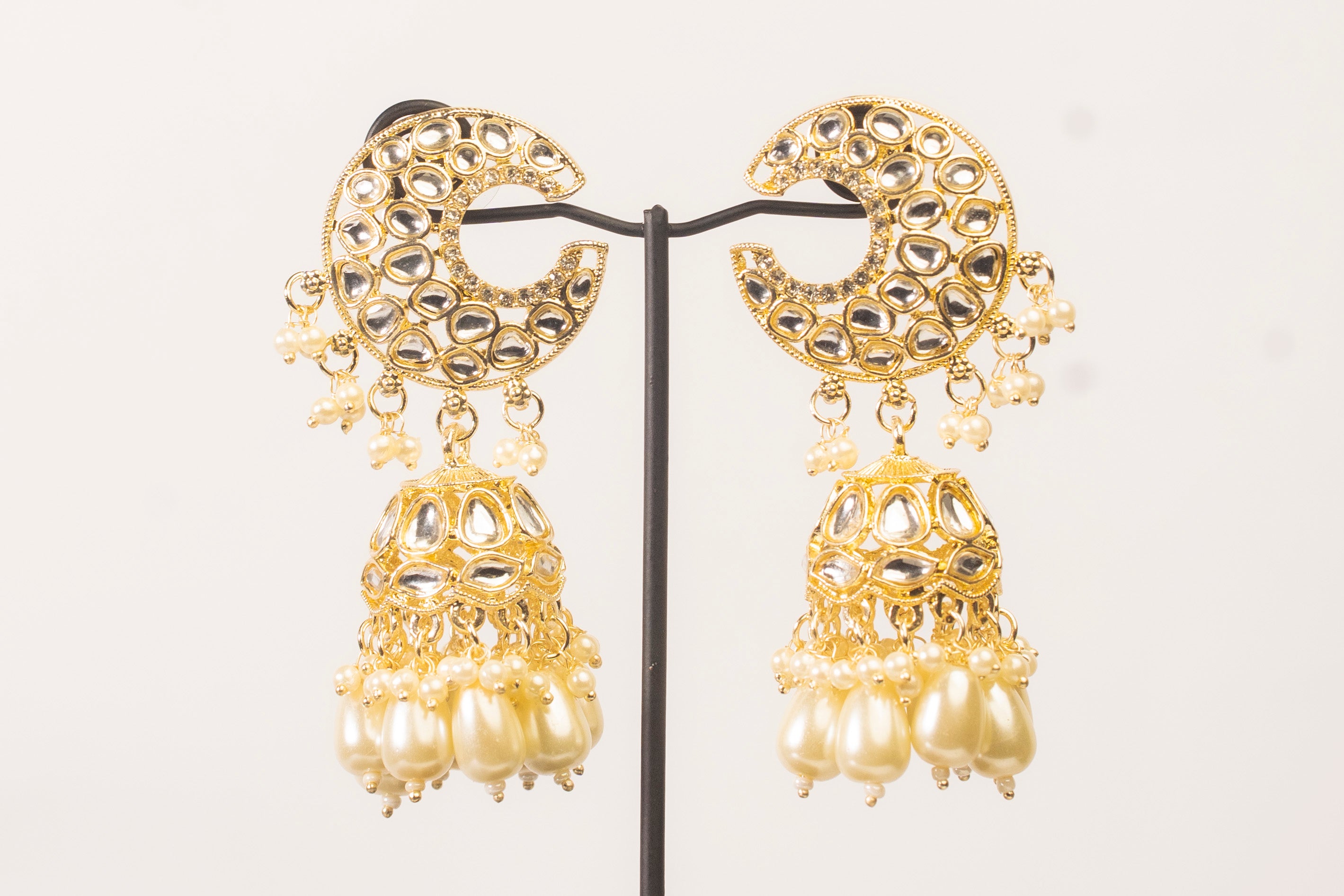 Nayab Indo Western Jhumki Earrings